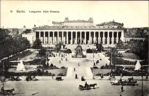 Ak Berlin Mitte, Lustgarten, Neues Museum