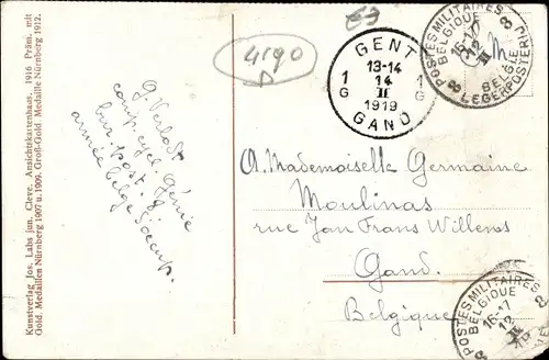 Ak Kleve am Niederrhein, Schwanenburg