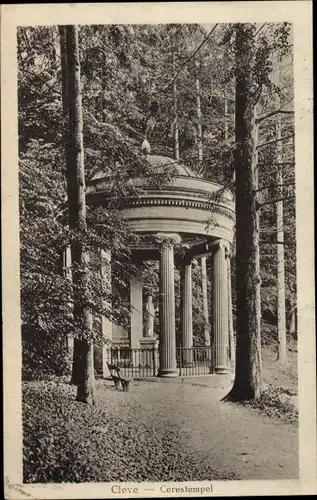 Ak Bad Cleve Kleve am Niederrhein, Cerestempel