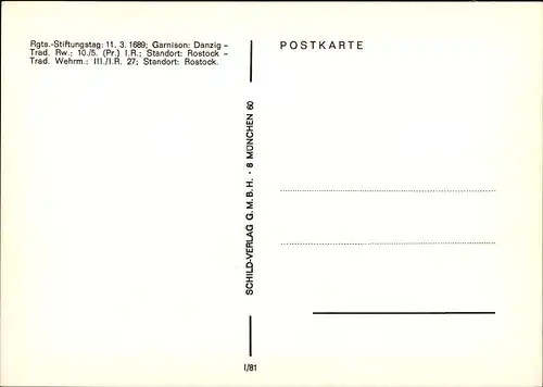 Ak Bataillonsfahne Grenadier Regiment König Friedrich I., 4. Ostpreußisches Nr. 5