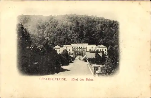 Ak Chaudfontaine Wallonie Lüttich, Hotel des Bains
