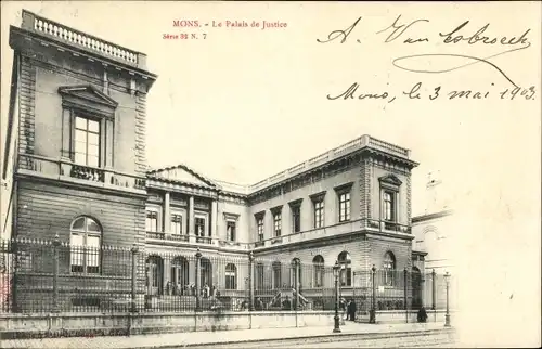 Ak Mons Wallonie Hennegau, Justizpalast