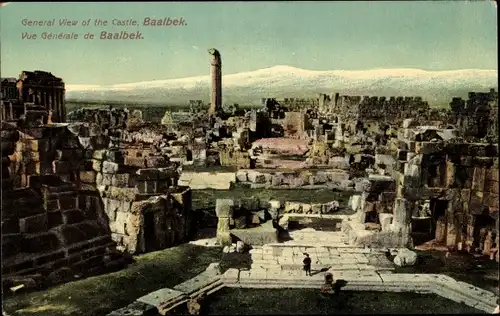 Ak Baalbek Libanon, Gesamtansicht