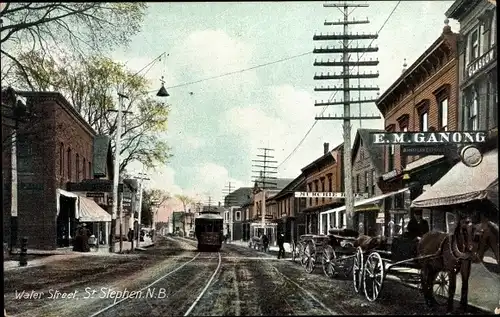 Ak Sankt Stephen New Brunswick Kanada, Water Street