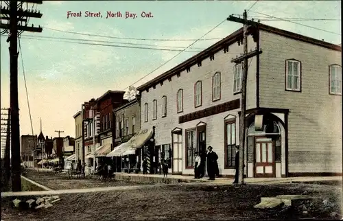 Ak North Bay Ontario Kanada, Front Street
