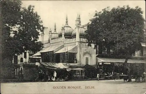 Ak Delhi Indien, Goldene Moschee