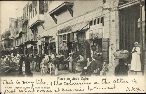 Ak Kairo Kairo Ägypten, Ort