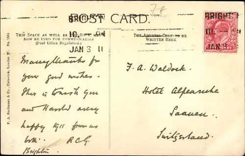 Ak Walthamstow London England, Forest School