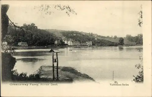 Ak Devon England, Greenway Ferry, Greenaway, River Dart