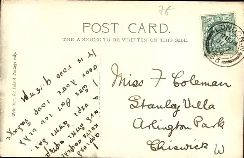 Ak Newcastle upon Tyne England, Jesmond Dene