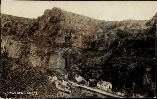 Ak Cheddar Somerset England, Panorama