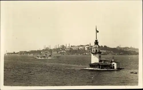 Foto Ak Konstantinopel Istanbul Türkei, Tour de Leandre