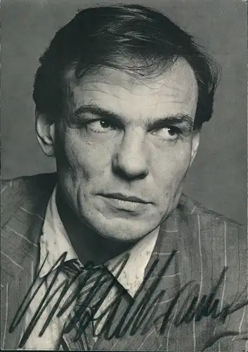 Ak Schauspieler H. P. Hallwachs, Autogramm, Portrait