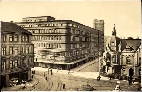 Ak Gelsenkirchen im Ruhrgebiet, Hans-Sachs-Haus