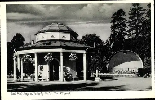 Ak Bad Meinberg am Teutoburger Wald, Im Kurpark