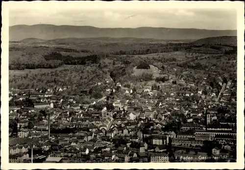 Ak Lörrach in Baden, Gesamtansicht
