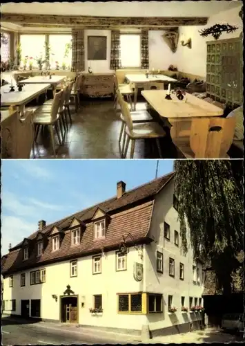 Ak Laudenbach am Main Unterfranken, Gasthaus Zur Krone