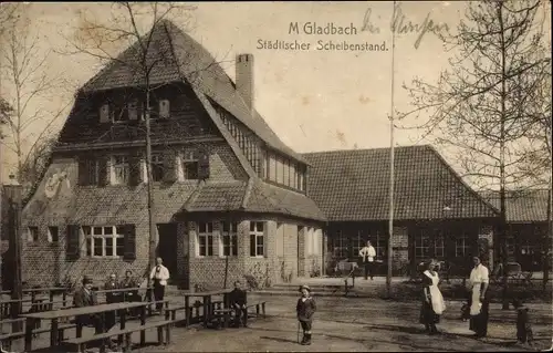 Ak Mönchengladbach am Niederrhein, Städtischer Scheibenstand