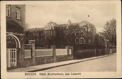 Ak Rheydt Mönchengladbach Niederrhein, Krankenhaus, Lazarett