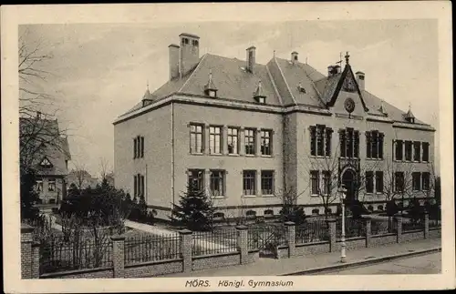 Ak Moers am Niederrhein, Königliches Gymnasium