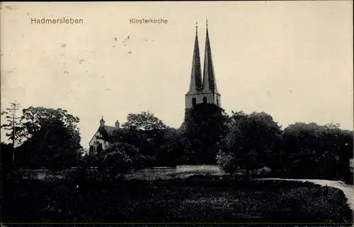 Ak Hadmersleben Oschersleben an der Bode, Klosterkirche