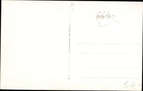 Ak Nennig Perl an der Mosel, Schloss Bübingen