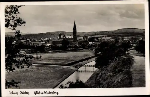 Ak Neheim Hüsten Arnsberg im Sauerland, Wiedenberg, Brücke