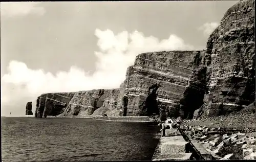 Ak Nordseeinsel Helgoland, Westküste