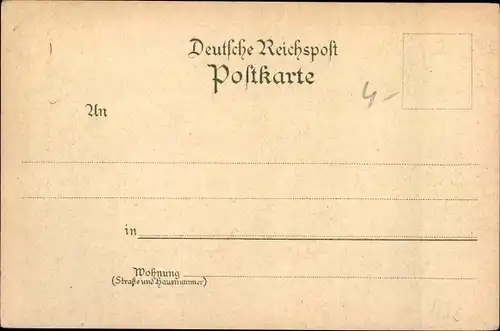 Mondschein Litho Rolandseck Remagen am Rhein, Siebengebirge, Nonnenwerth