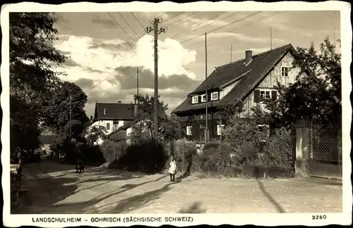 Ak Gohrisch Sächsische Schweiz, Landschulheim