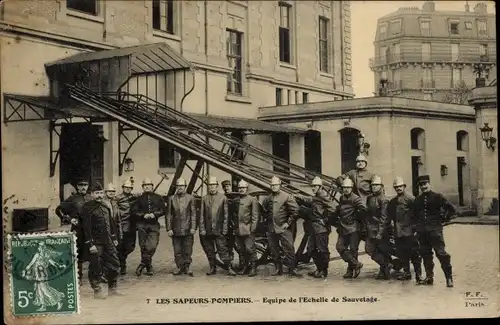 Ak Les Sapeurs Pompiers, Rettungsleiterteam