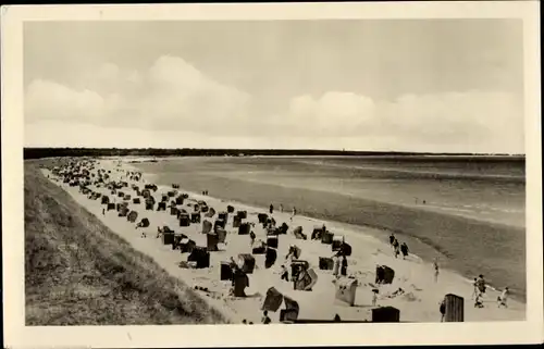 Ak Ostseebad Prerow Darß, Strand, Strandkörbe