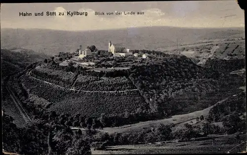 Ak Kyllburg in der Eifel, Hahn, Stift, Blick von der Linde aus