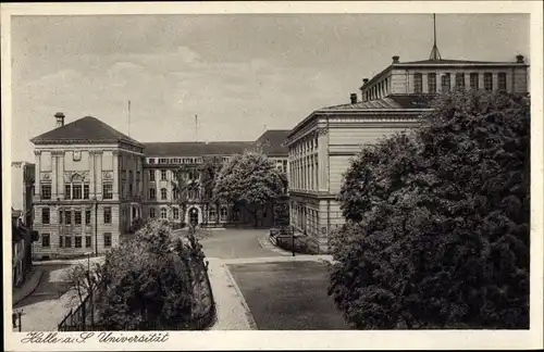 Ak Halle an der Saale, Universität