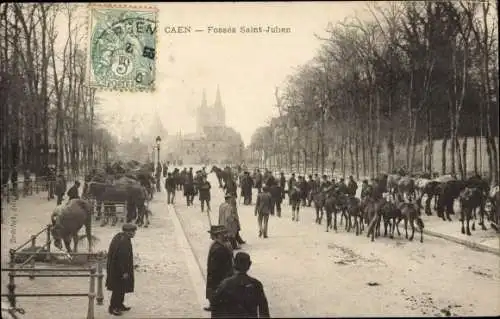 Ak Caen Calvados, Fosses Saint Julien