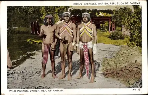 Ak Darién Panama, Indios Salvajes, Eingeborene, Indianer