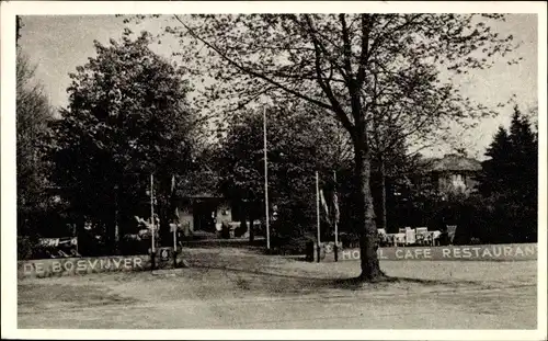 Ak Soest Utrecht Niederlande, Hotel Cafe Restaurant De Bosvijver