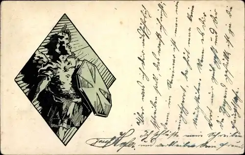 Studentika Ak Wien 8. Josefstadt Österreich,Christlich-deutscher Studenten-Bund Jungösterreich