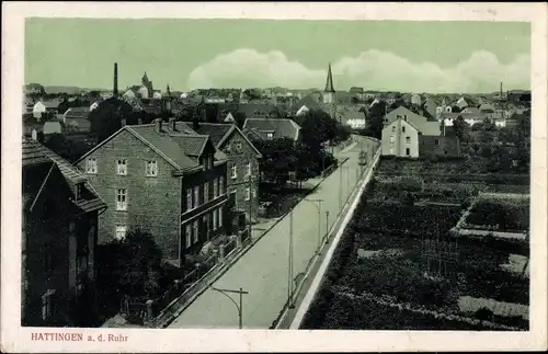 Ak Hattingen an der Ruhr, Panorama