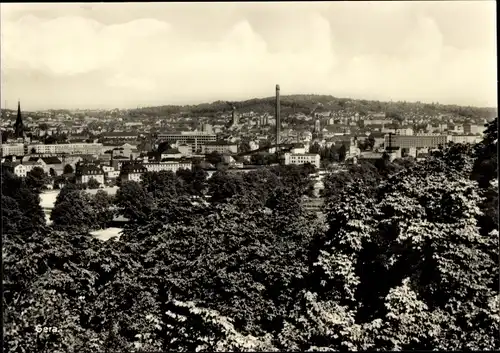 Ak Gera in Thüringen, Panorama