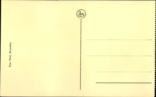 Ak Nieuport Westflandern, The Yser, Segelboot, Kirche