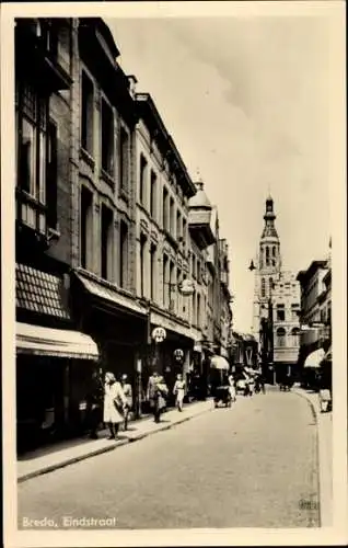 Ak Breda Nordbrabant Niederlande, Eindstraat