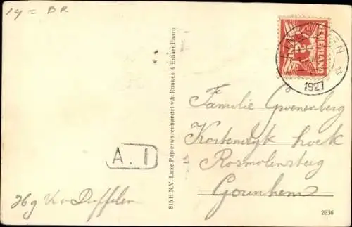 Ak Eindhoven Nordbrabant Niederlande, Vestdijk