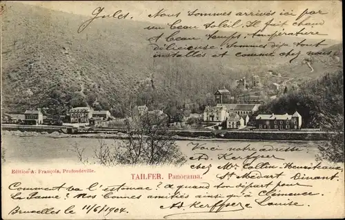 Ak Tailfer Profondeville Wallonien Namur, Panorama