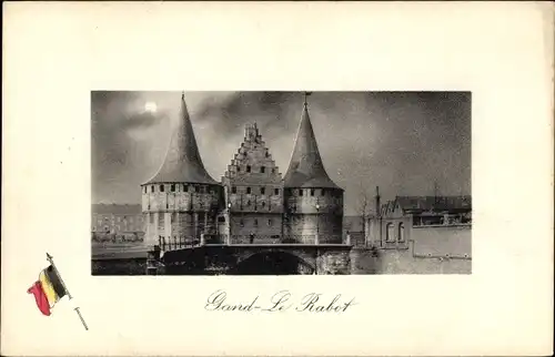 Passepartout Ak Großraum Gent Ostflandern, Le Rabot