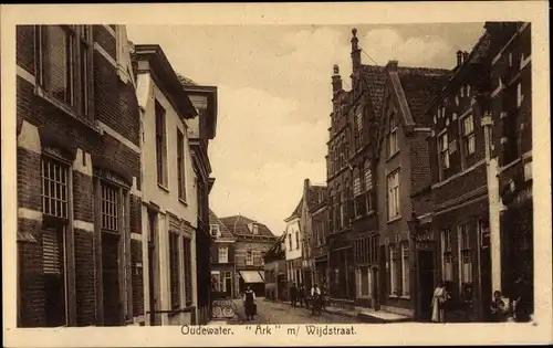 Ak Oudewater Utrecht Niederlande, Ark, Wijdstraat