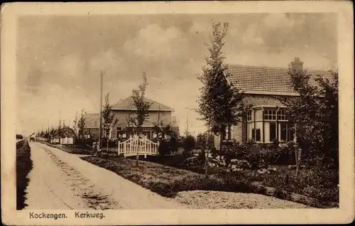 Ak Kockengen Utrecht Niederlande, Kerkweg