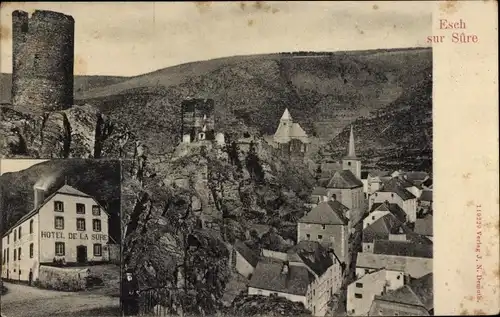 Postleitzahl Esch sur Sûre Esch an der Sauer Luxemburg, Panorama