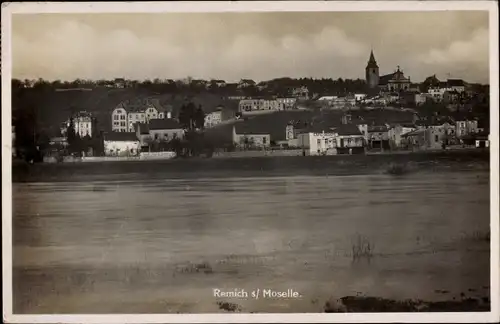 Ak Remich an der Mosel Luxemburg, Stadtansicht