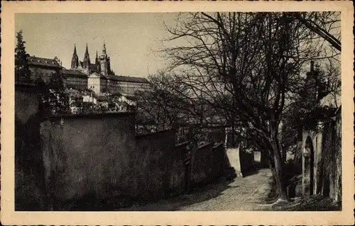 Ak Praha Prag Tschechien, Welsche Gasse